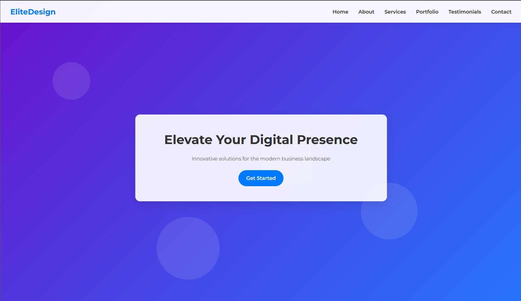 Web Development Project 2